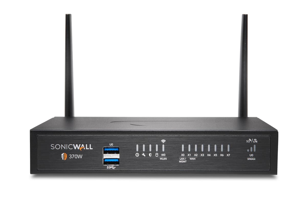 SonicWall TZ370W Wireless SecureUpgradePlus - 3 años Essential Edition 02-SSC-6833
