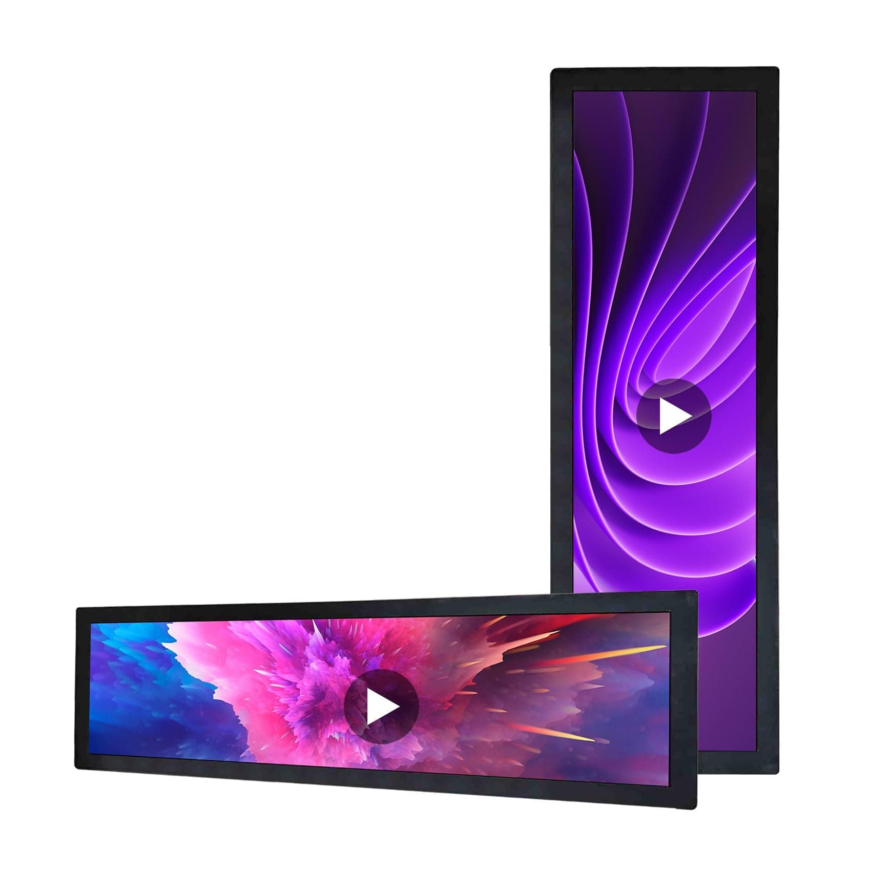 Monitor publicitario VSDISPLAY 28.6" IPS 1920x540 Android para señalización comercial VS286AT01