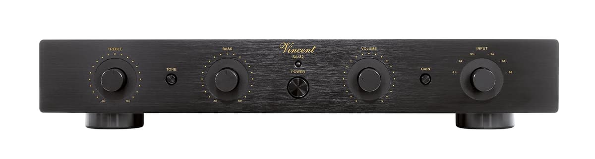 Vincent Audio SA-32 Preamplificador Estéreo Híbrido (Negro) 205061