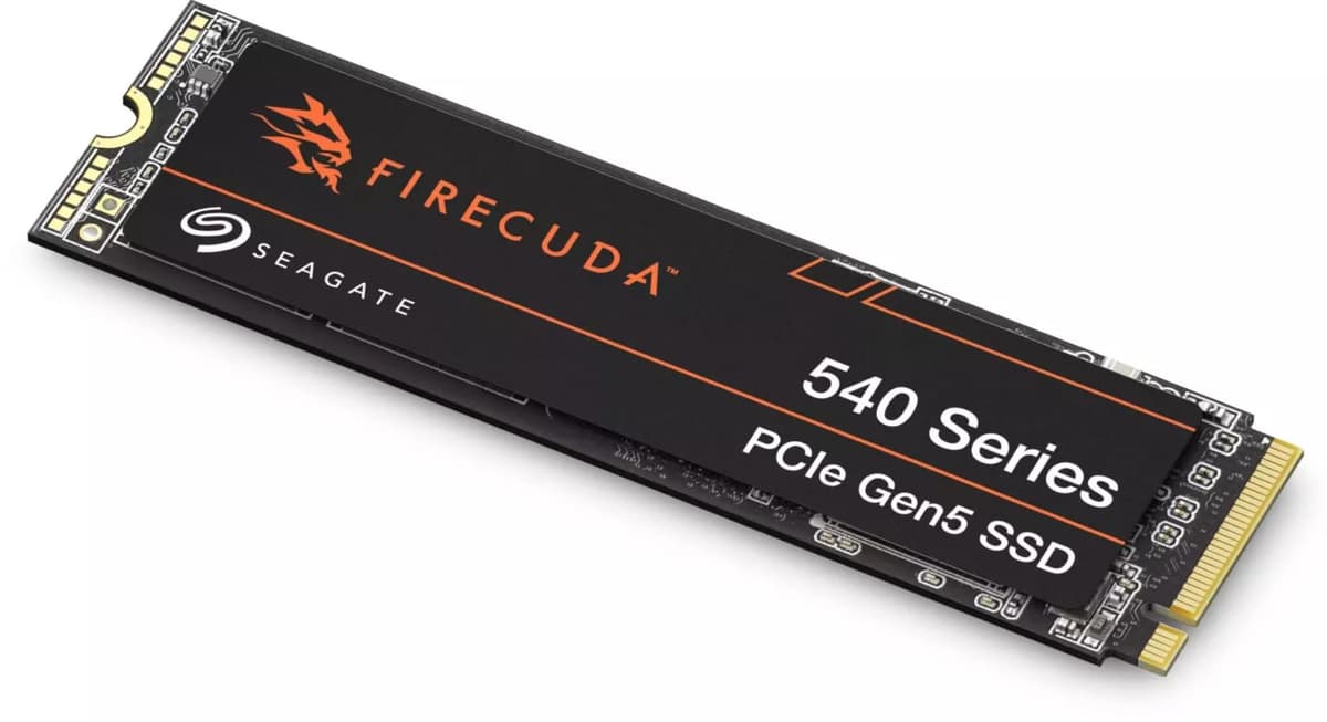 Seagate FireCuda 540 SSD 2TB M.2 2280 PCIe Gen5 ZP2000GM3A004