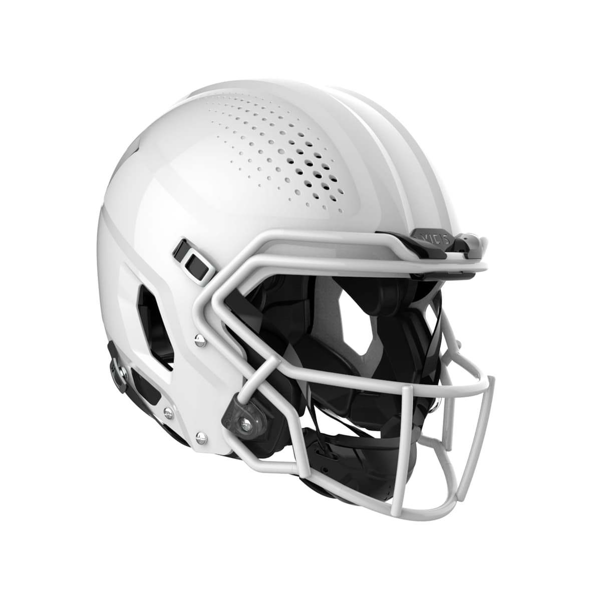 VICIS ZERO2 Varsity Football Helmet Molded Gloss White Large SO-212 Facemask