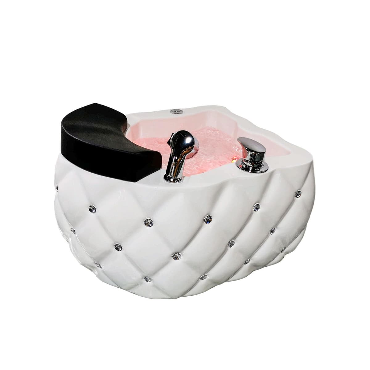 AYHARYLH Foot Bath Spa Acrílico - Tina de hidromasaje portátil sin bomba (Color: White, sin bomba) 123