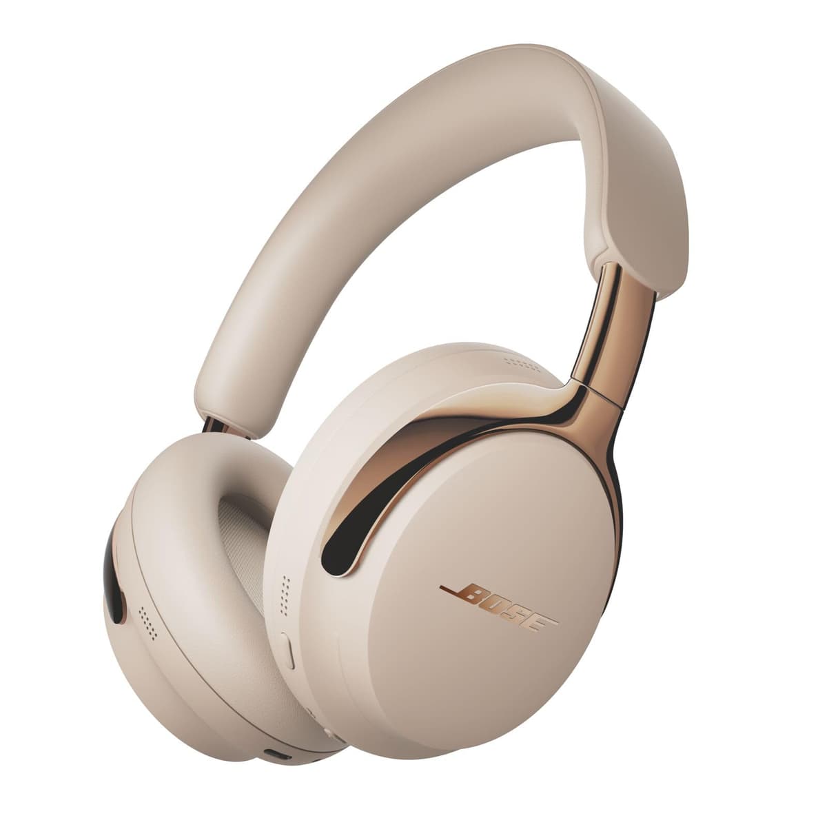 Bose New QuietComfort Ultra Auriculares Bluetooth (2.ª generación), Auriculares inalámbricos con audio espacial, Over-Ear con cancelación de ruido y micrófono, Hasta 30 horas de reproducción, Driftwood Sand - Edición limitada 890101-0500