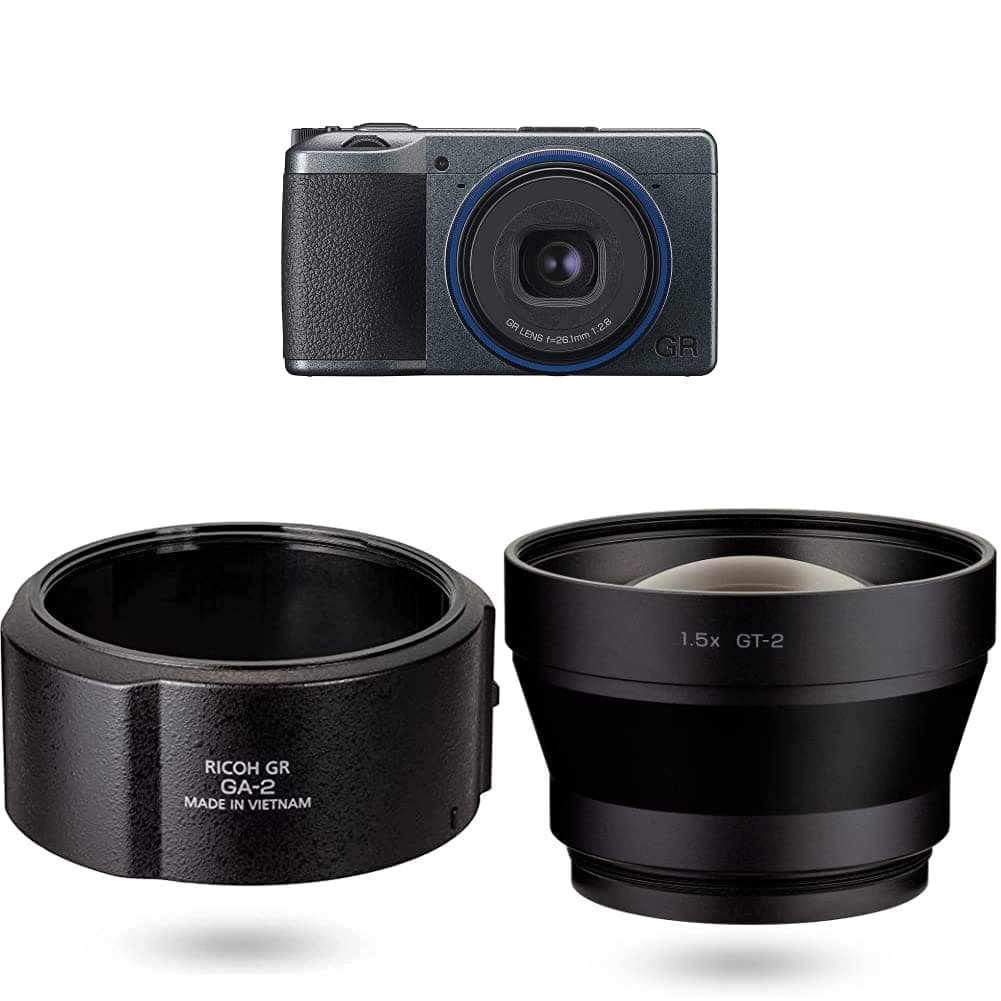 Ricoh GR IIIx Urban Edition con adaptador y Teleconversion GT-2