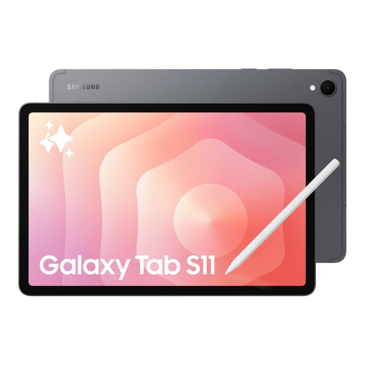 Samsung Galaxy Tab S11 256 GB WiFi Tablet Android, Pantalla Grande, Duradera, Delgada, Liviana, Alto Rendimiento, Larga Duración de Batería, S Pen para Tomar Notas, Asistente AI, Versión EE. UU., Gris SM-X730NZAMXAR