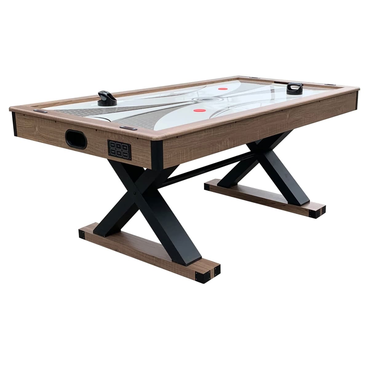 Mesa de hockey de aire Hathaway Excalibur 6 ft con tapa de ping-pong BG50337