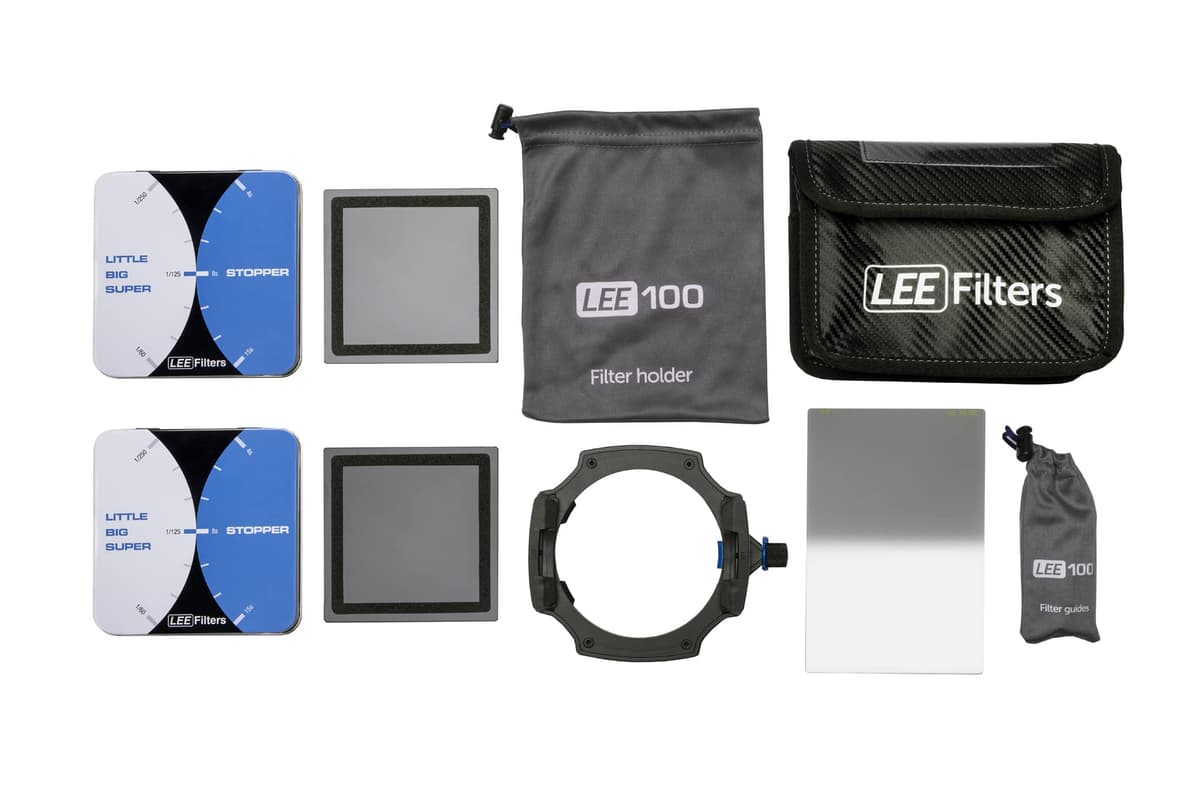 LEE100 Kit de Filtro Cuadrado para Larga Exposición - Perfecto para Cámaras Mirrorless y DSLR 100LEK