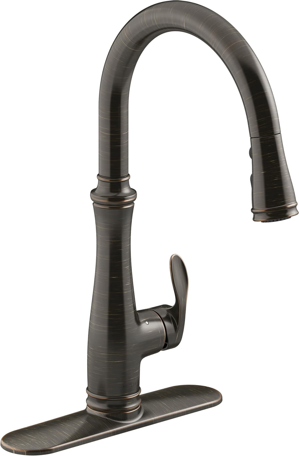 Kohler Bellera Grifo de cocina táctil extraíble 29108-2BZ Acabado oil-rubbed bronze