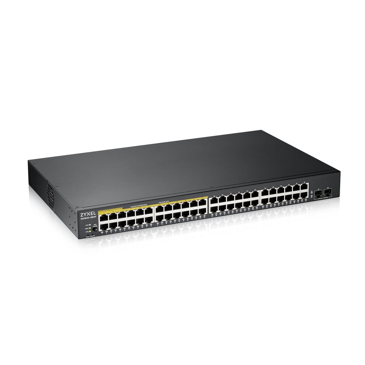 Zyxel GS1900-48HPv2 Switch gestionado Gigabit 48 puertos PoE GS190048HPV2-EU0101F