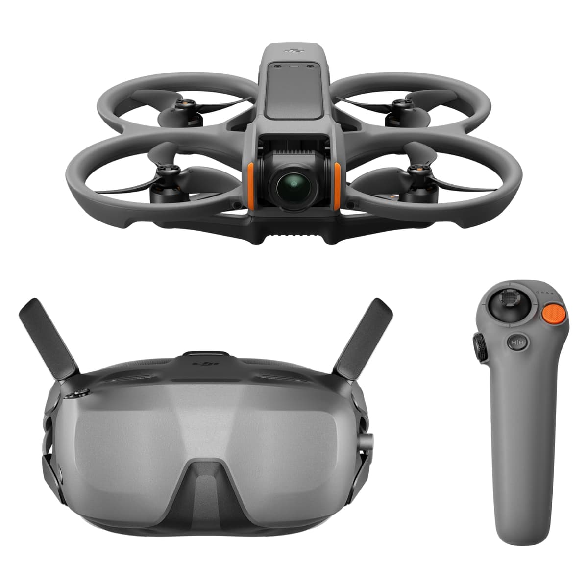 DJI Avata 2 Fly Smart Combo (una batería) - Drone FPV 4K con Goggles N3 y RC Motion 3 WA5232