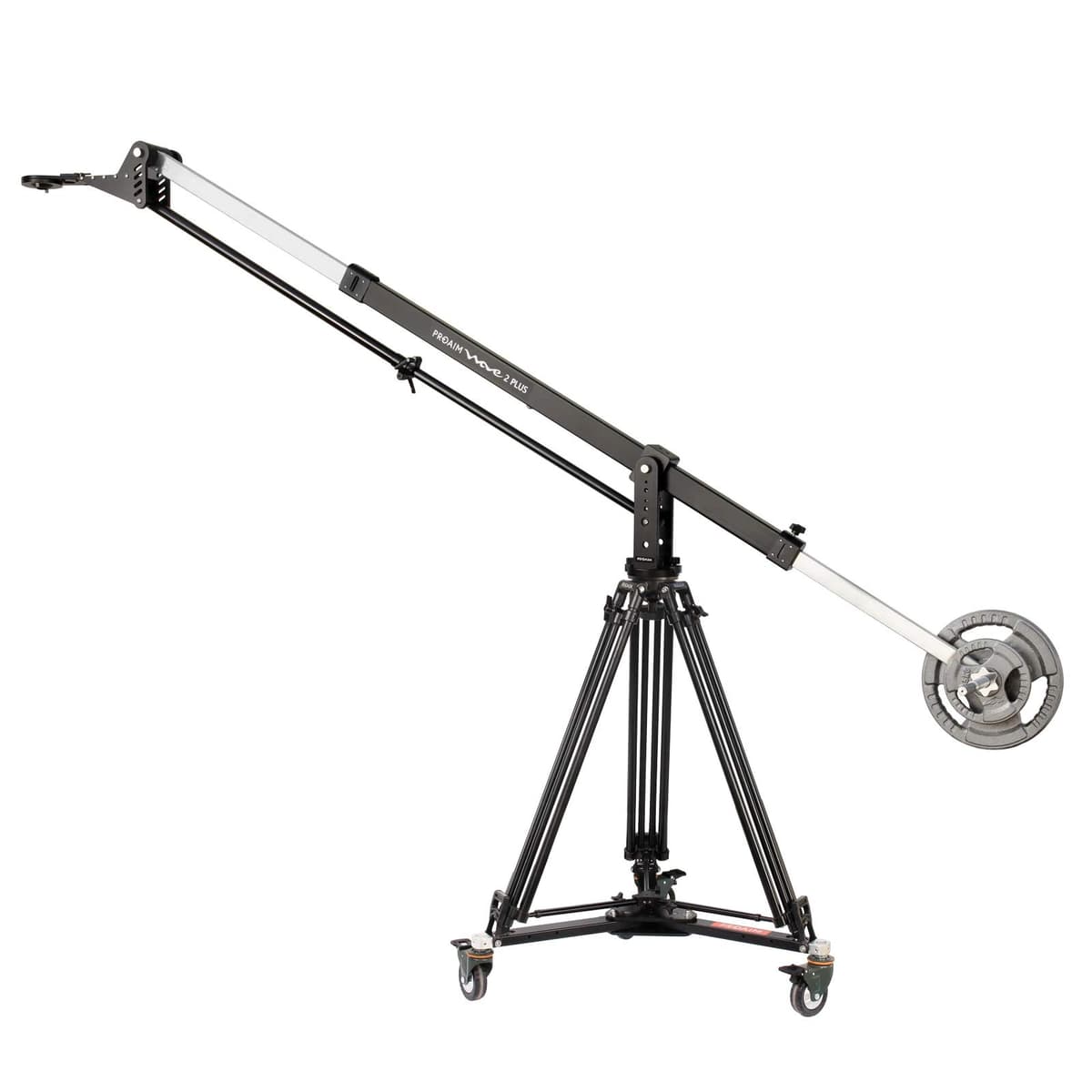PROAIM Wave-2 Jib de 10' con tripié CST-100 y dolly - c/ capacidad 25kg P-WV-2PL-SD