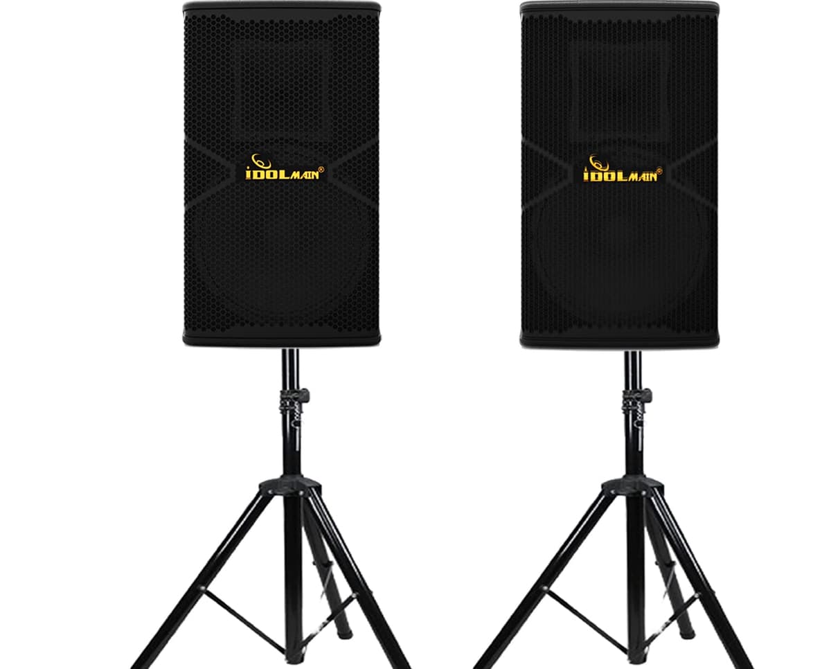 IDOLPRO IDOLMAIN IPS-P18 Parlante profesional 2 vías 12" con soporte (combo karaoke)