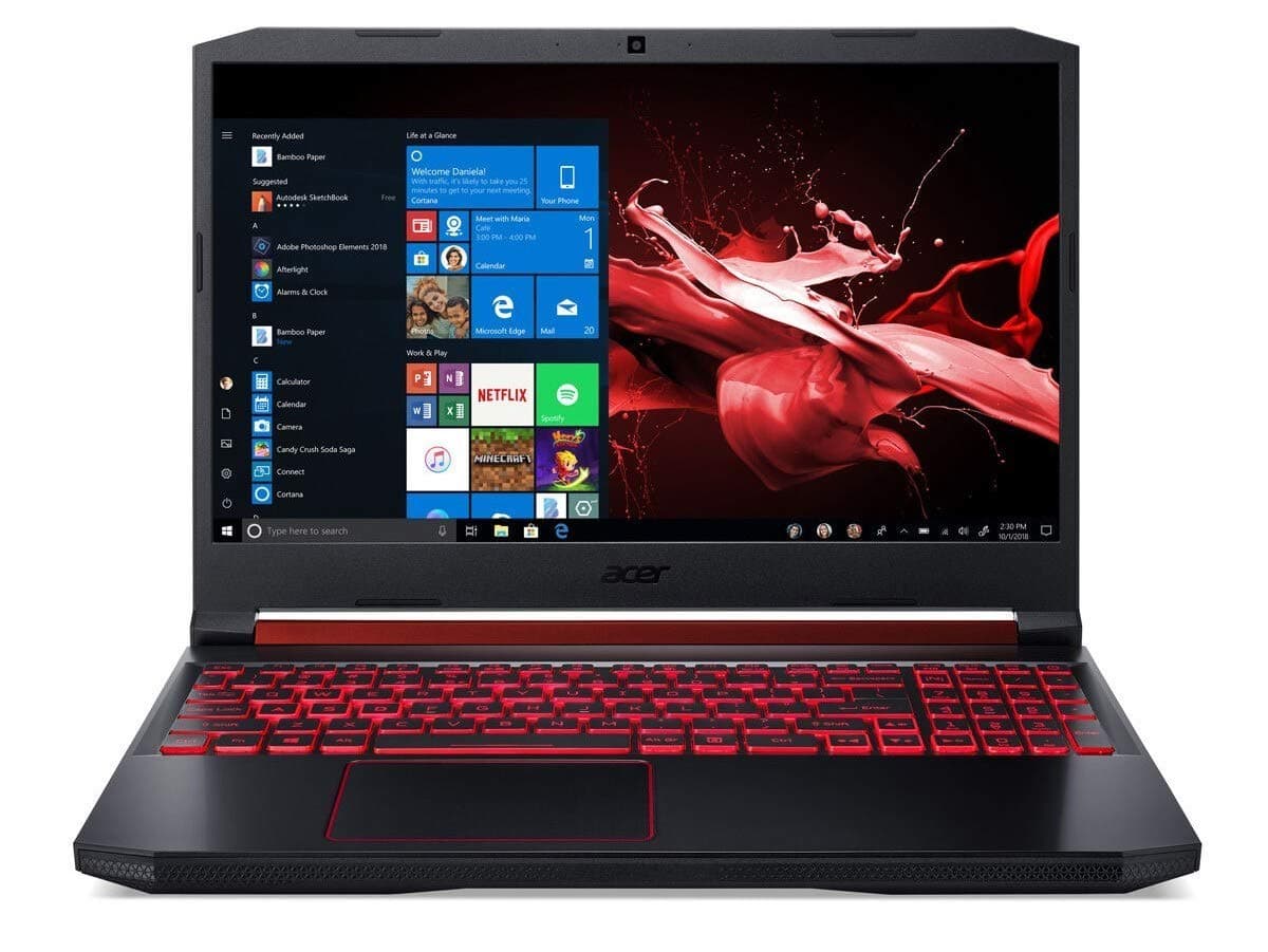 acer Nitro 5 - Laptop 17.3" Intel i5-9300H 2.4GHz 8GB RAM 512GB SSD W10H NH.Q5WAA.001.HU