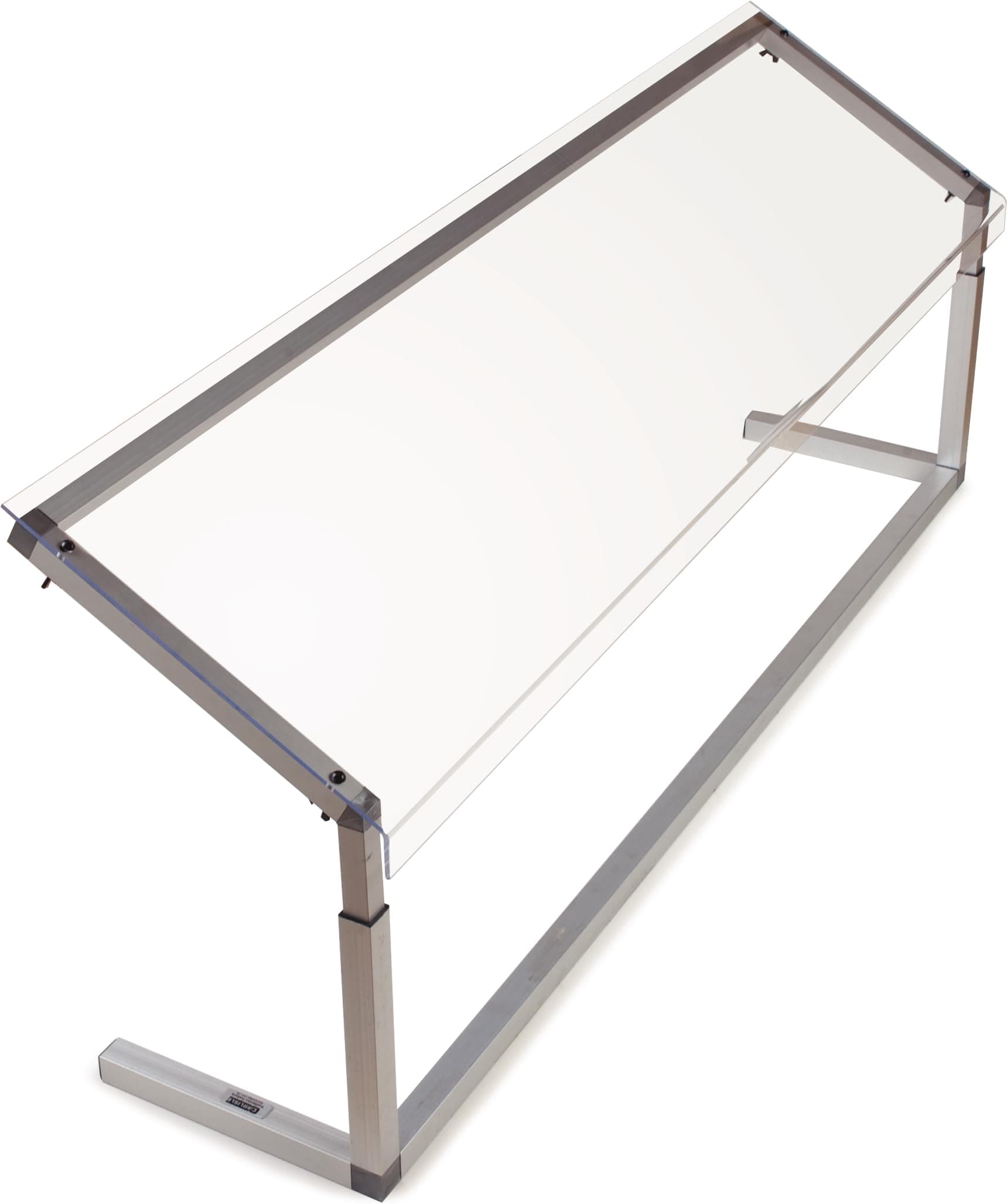 Carlisle Sneeze Guard Ajustable de Lado Simple 48" Claro 924807