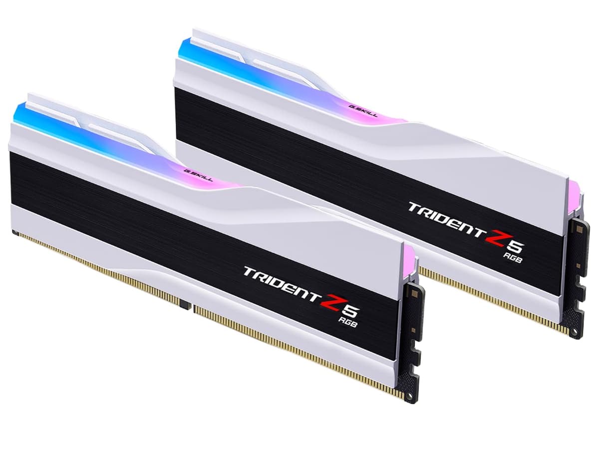 G.SKILL Trident Z5 RGB 64GB (2x32GB) DDR5-6400 CL32 F5-6400J3239G32GX2-TZ5RW - RAM desktop MEGS-6400-3239-TZ5RW