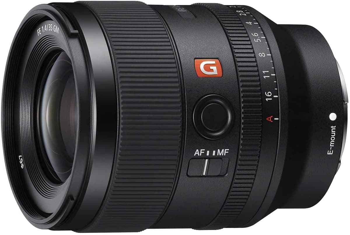 Sony Alpha FE 35mm F1.4 GM lente G Master full-frame E-mount SEL35F14GM