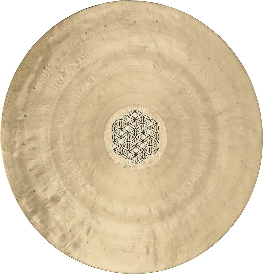 Meinl Sonic Energy Wind Gong 24" - Flower of Life, con mazo y funda WGFOL24