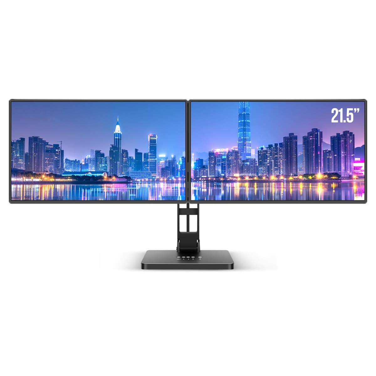 DEPGI Extensor de Pantalla Laptop 21.5" Doble IPS Full HD - Modo Espejo y Pantalla Extendida