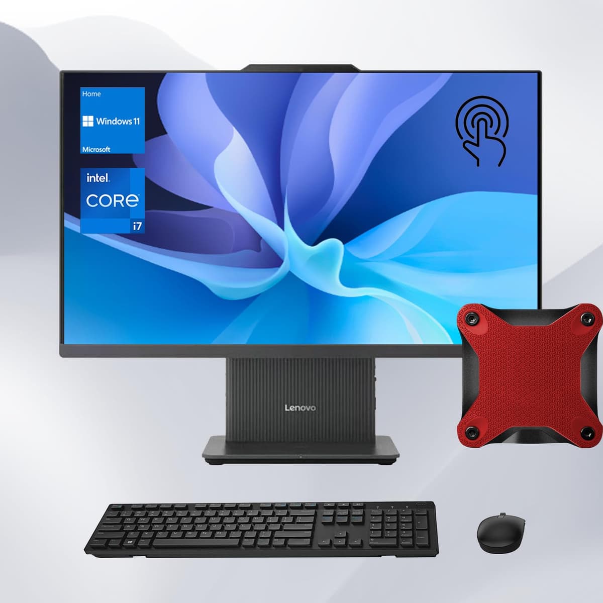 Lenovo IdeaCentre Gen 9 All-in-One 27" FHD 100Hz Touch, i7-13620H, 32GB DDR5, 1TB SSD + A-DATA 512 SSD 27IRH9