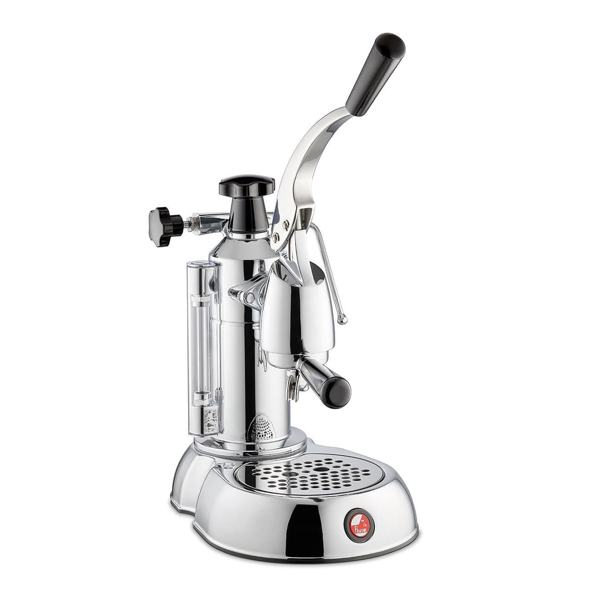 La Pavoni PSC-16 Stradivari Máquina de espresso 16 tazas - Cromo y madera