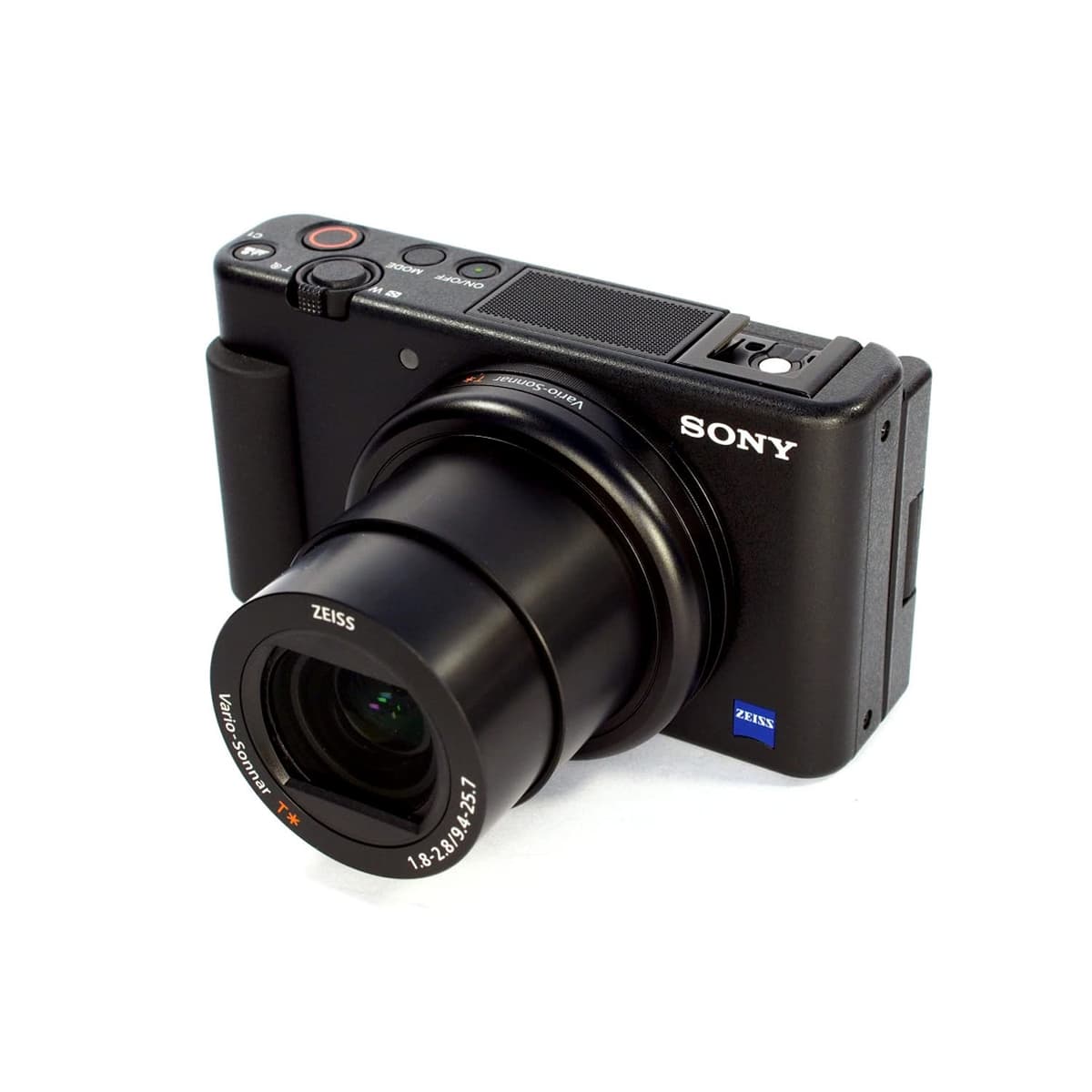 Cámara Sony ZV-1 para creadores de contenido, vlogging y YouTube con pantalla abatible y micrófono DCZV1/B