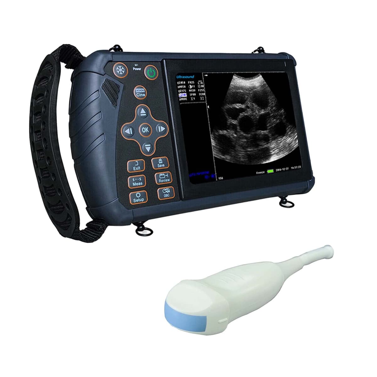 DAWEIanimed S1 Veterinary Portable Ultrasound - 6.5MHz Micro Convex Probe para Pequeños Animales NEWS1MCP