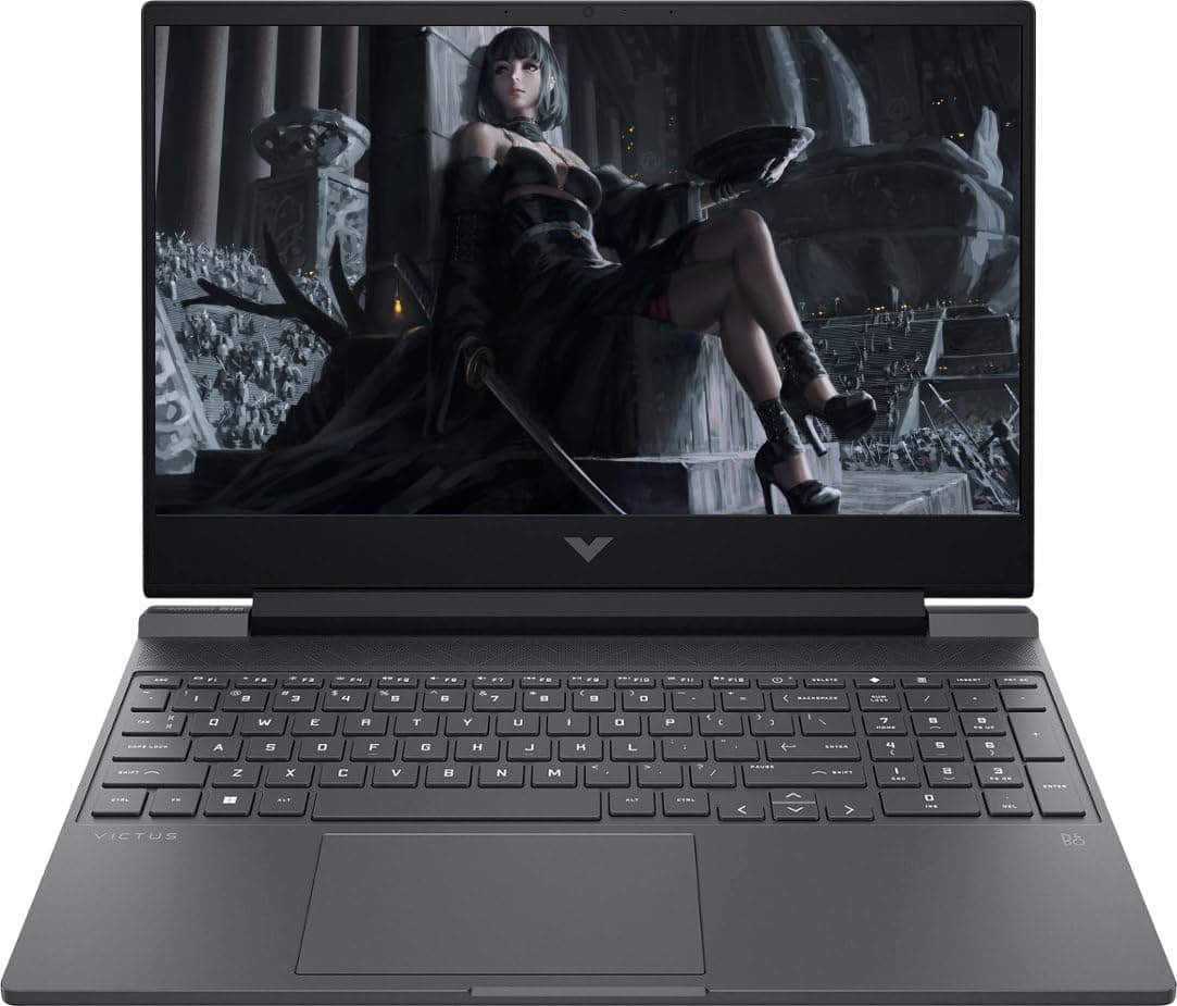 HP Victus Laptop Gamer 15.6" FHD 144Hz, Procesador AMD Ryzen 5 7535HS, NVIDIA GeForce RTX 2050, 16GB RAM DDR5, 1TB SSD PCIe, WiFi 6, Teclado Retroiluminado, Windows 11 Home + Accesorio GM