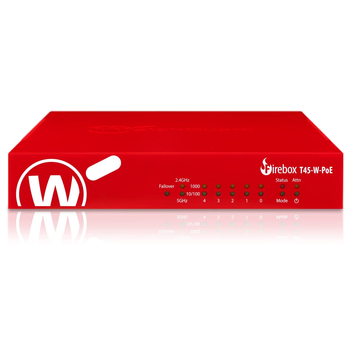 WatchGuard Firebox T45-W-PoE Network Security Appliance con licencia Basic Security Suite 3 años - Firewall avanzado, VPN, Prevención de intrusiones (WGT48413-US)