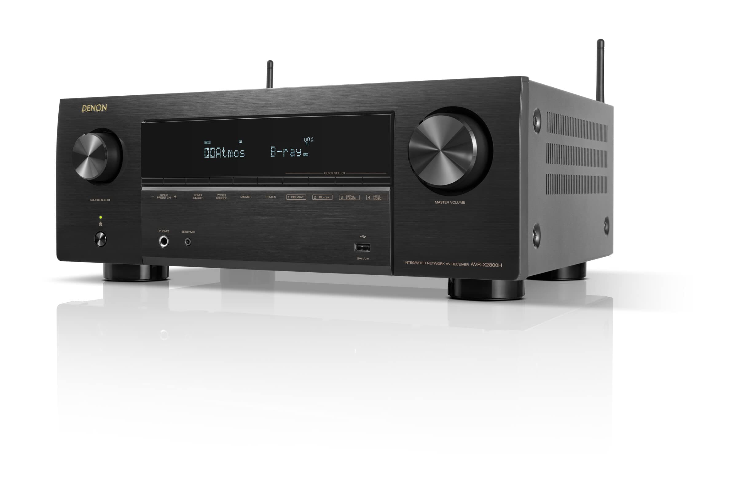 Denon AVR-X2800H Receptor AV 7.2 8K con Dolby Atmos / DTS:X y HEOS AVRX2800H-cr