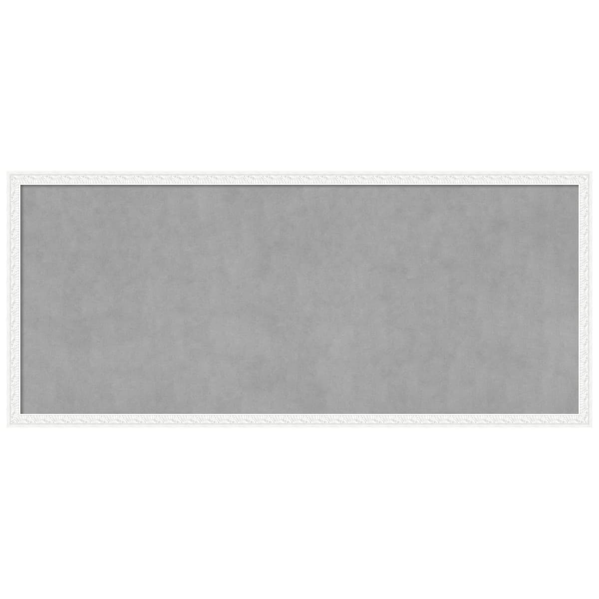 Tablero Magnético Amanti Art Blanco con Marco 22x50 Tablero de Visión Sobredimensionado para Usar con Imanes, Placa 100% Metálica para Exhibir Artículos como Decoración de Oficina u Organización del Hogar en Mudroom, Cocina o Cuarto de Niños 285810342794