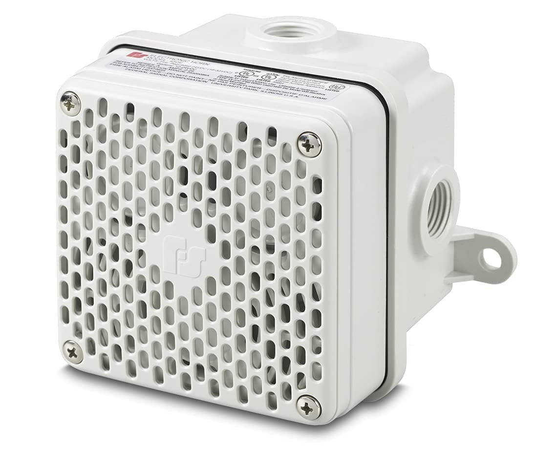 Federal Signal 450EWBX-024 Vibratone Corneta electrónica para áreas peligrosas, 24 VDC