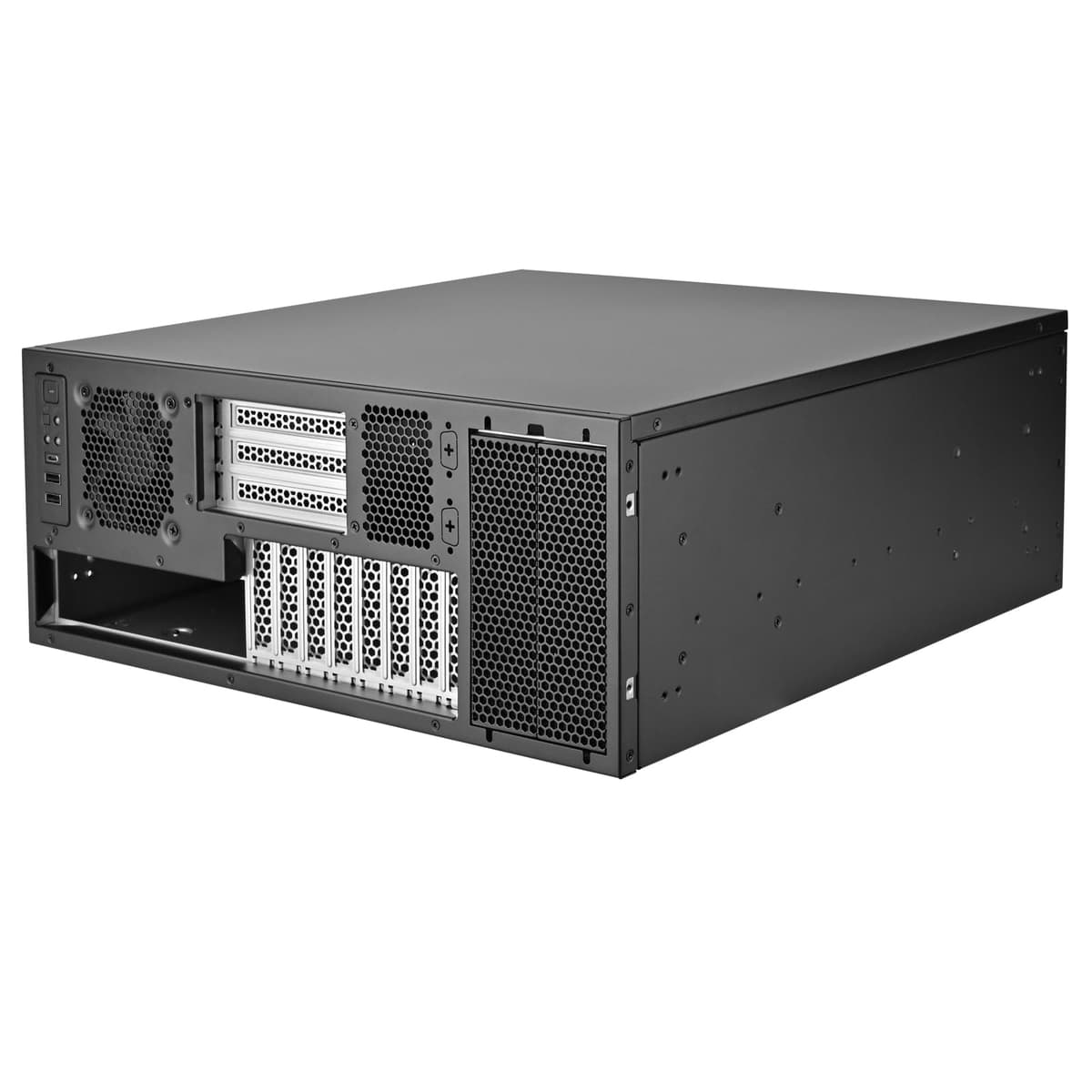 Silverstone Technology RM47-502-I chasis intercambiable para rack 4U con ranuras de expansión combinadas accesibles desde el frente, SST-RM47-502-I