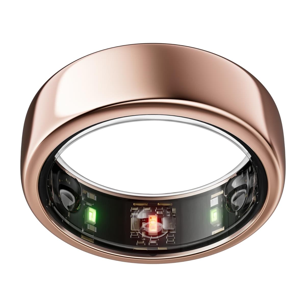 Anillo Oura Gen3 Horizon - Oro Rosado - Talla 6 - Anillo Inteligente - Toma de Talla con Kit de Medición Oura Ring Gen3 - Dispositivo de Seguimiento del Sueño - Frecuencia Cardíaca - Rastreador de Actividad - Batería 5-7 Días JZ90-51386-06