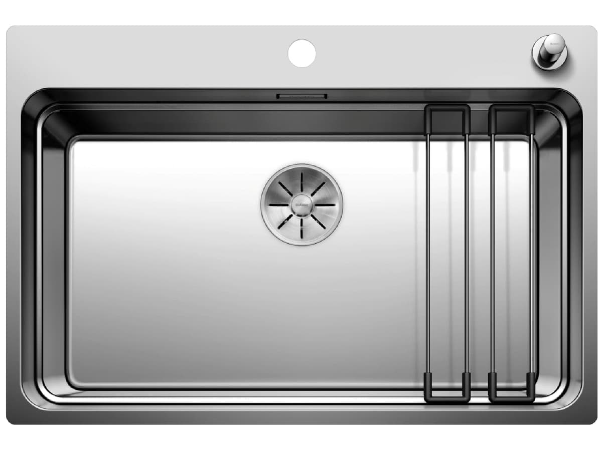 BLANCO Fregadero ETAGON 524274 acero inoxidable, para base de 80 cm