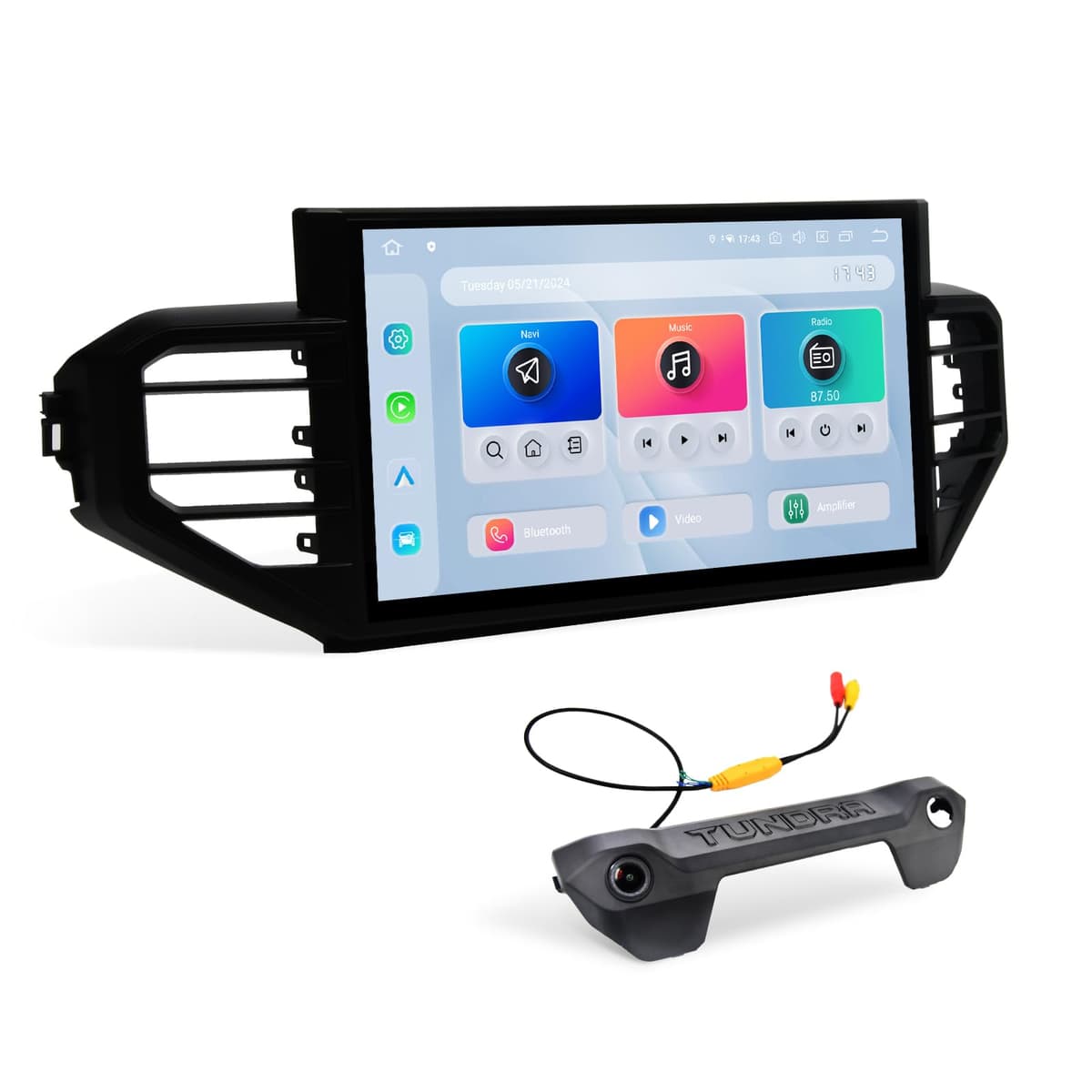 Dasaita 14" Head Unit para Toyota Tundra 2022-2025, Wireless CarPlay/Android Auto, 8GB+256GB, Android 13, GPS HA2222B