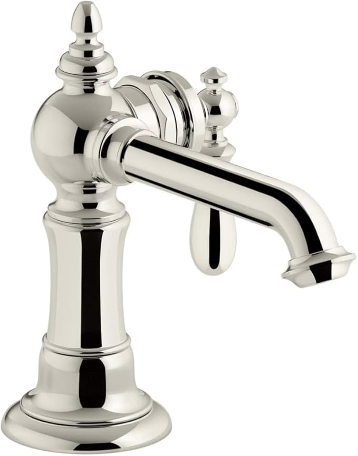 Kohler Artifacts 72762-9M-SN Grifo para lavabo monomando, Vibrant Polished Nickel