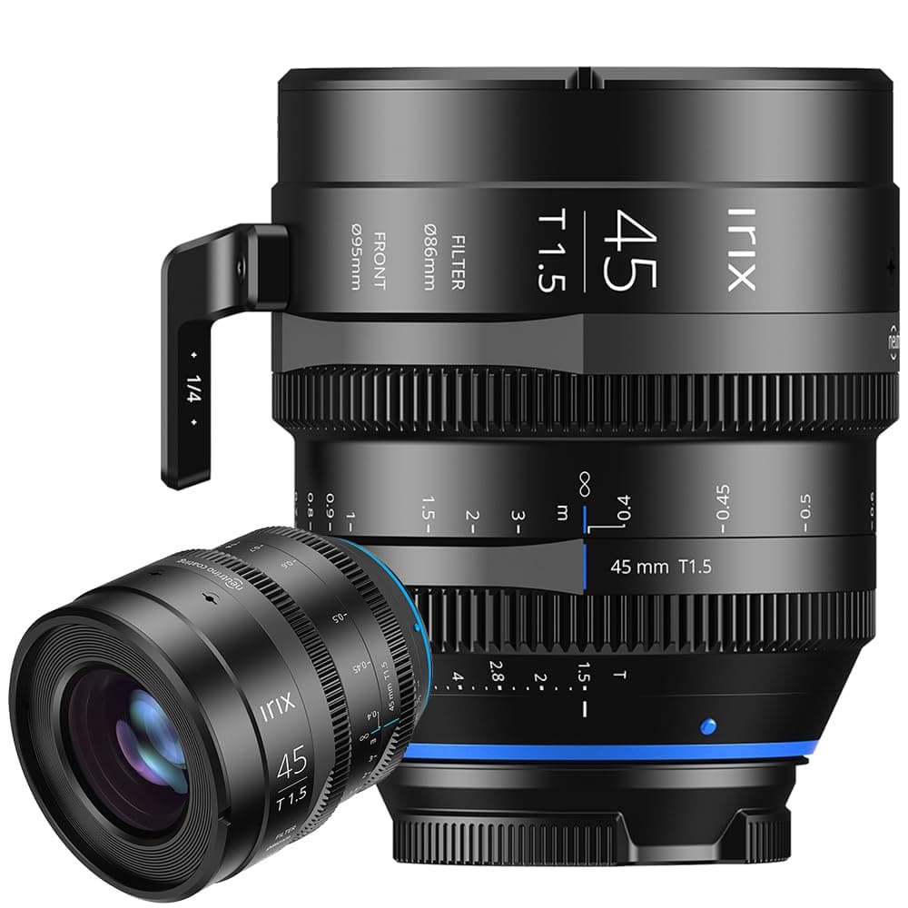 Irix Cine 45mm T1.5 Lente de Cine para Montura RF, Certificada Militar IL-C45