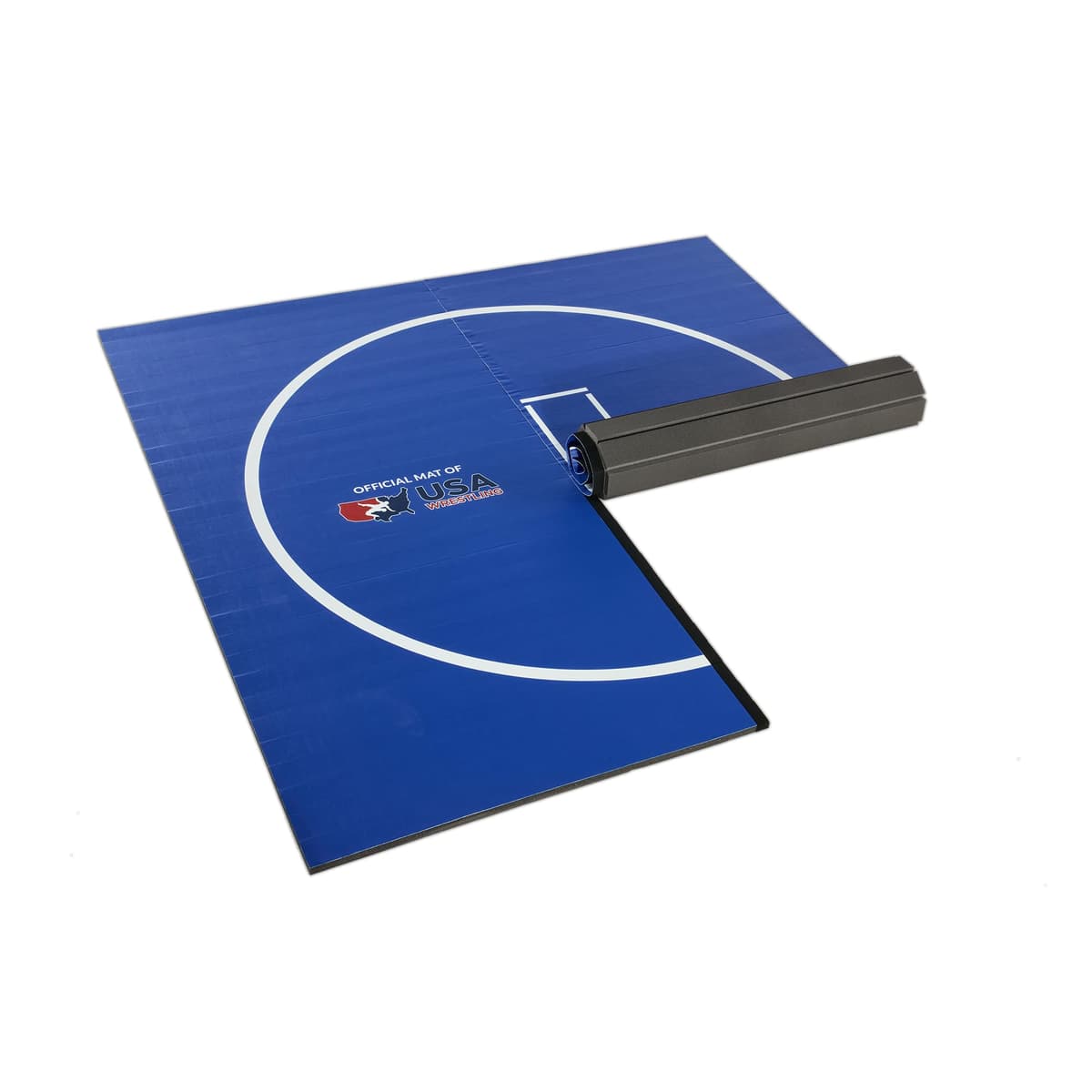 Dollamur Colchoneta de Lucha 10'x10'x1.25", Azul Royal, FLEXI-Connect
