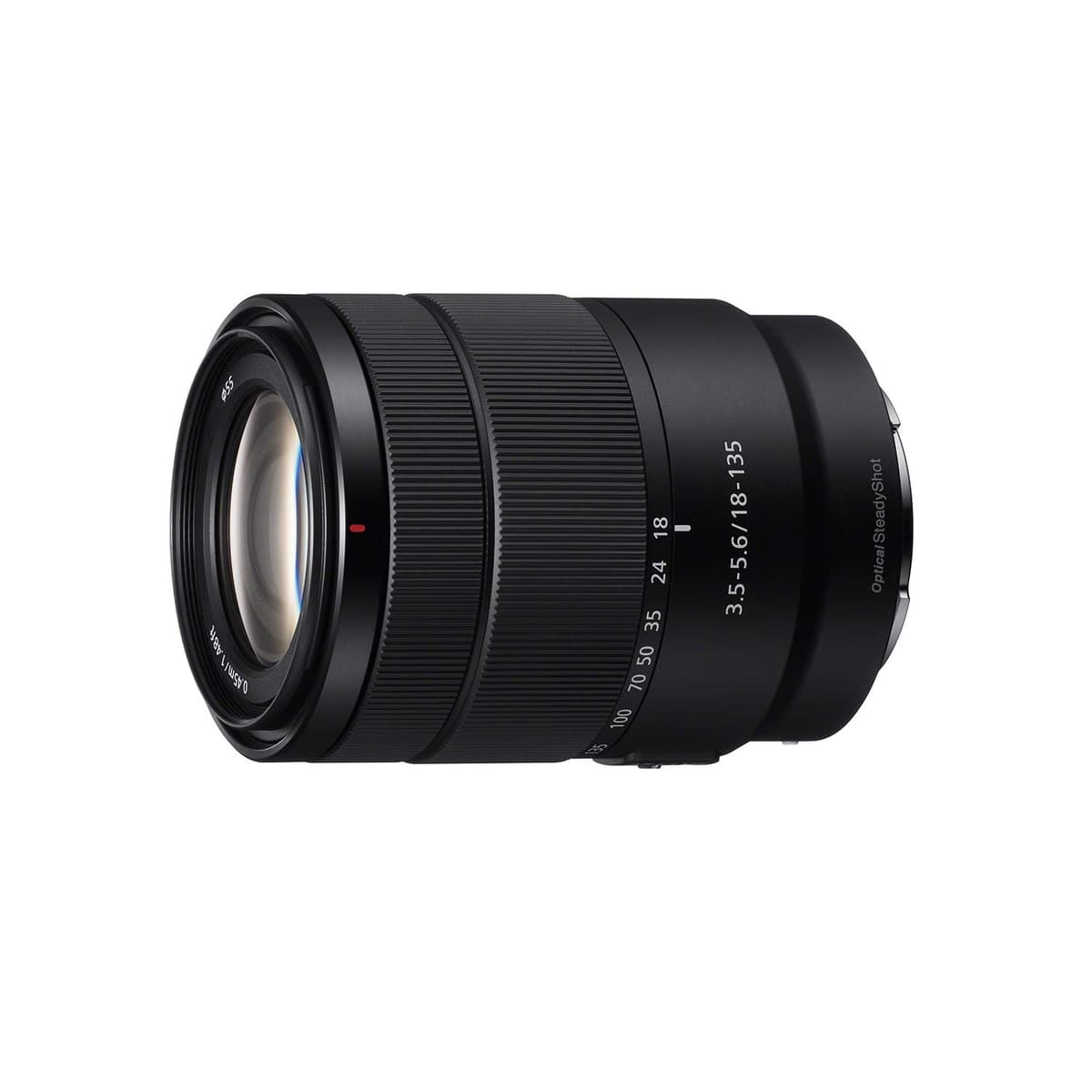 Sony 18-135 mm F3.5-5.6 OSS Lente zoom APS-C montura E (Reacondicionada) SEL18135