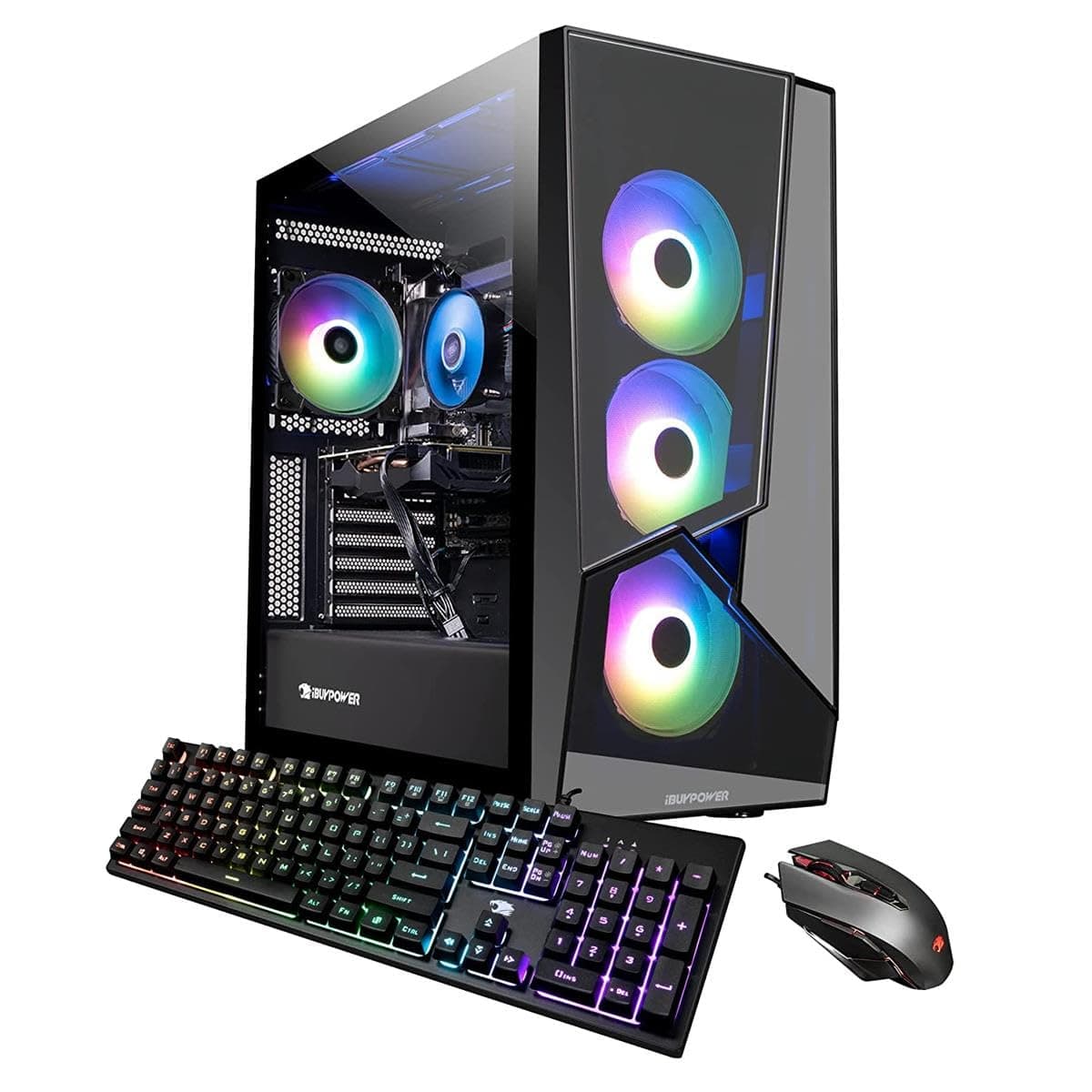 iBUYPOWER SlateMR 291i PC gaming Pro - i7-12700F, RTX 3060 TI 8GB, 1TB NVMe, 16GB RAM PB-8486040-291