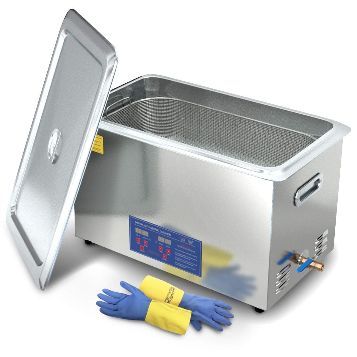 Dareflow Limpiador Ultrasónico 30L 800W con Calefacción Comercial 100A