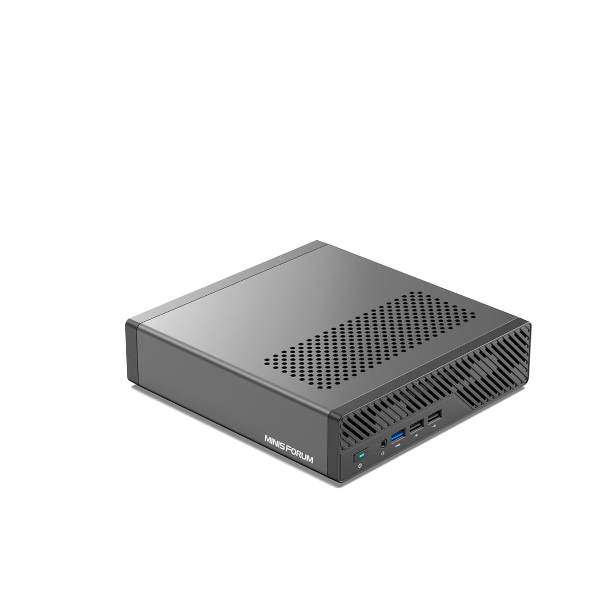 MINISFORUM MS-01-S1260 Mini PC, Intel Core i5-12600H, soporte empresarial vPro, 32GB DDR5 1TB SSD, 2x10Gbps SFP+ LAN / 2x2.5G RJ45 / 2x USB4 / HDMI / 16x PCIe 4.0 / M.2 NVMe SSD / U.2 NVMe SSD, Mini Computadora