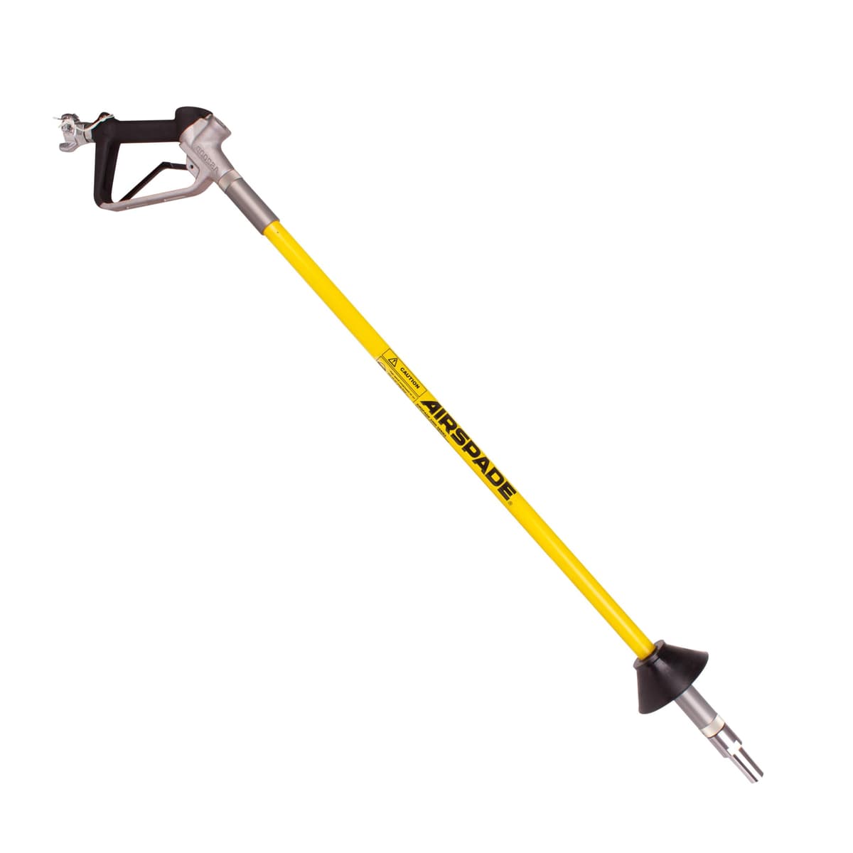 AirSpade 2000 HT139 herramienta de excavación por aire 105 CFM con boquilla supersónica y gatillo de seguridad, caña 4 ft