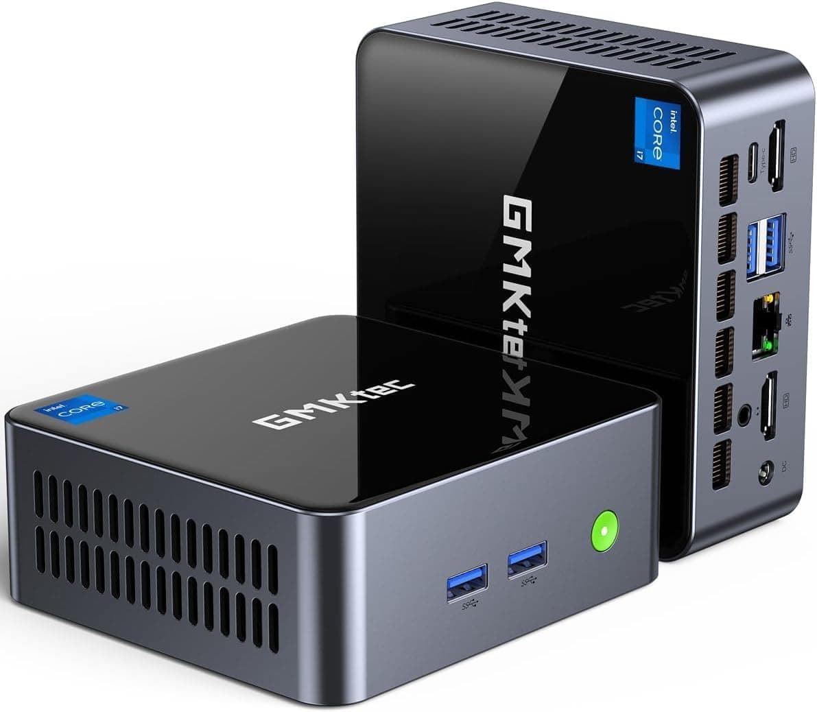 GMKtec M3 Ultra Mini PC Intel Core i7-12700H, 16GB DDR4, 512GB NVMe, Triple 4K, WiFi 6, BT5.2