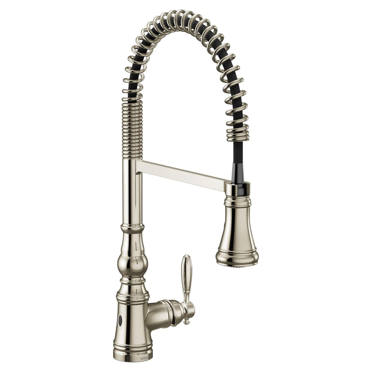 Moen Weymouth Mezcladora de Cocina Touchless Wave en Polished Nickel, S73104EWNL