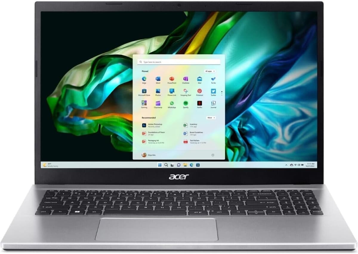 acer Aspire 3 Laptop | Pantalla Full HD de 15.6" | Procesador AMD Ryzen 7 5700U | Gráficos AMD Radeon | 16GB RAM | 512GB SSD | Wi-Fi 6 | Windows 11 Home | Accesorios DealExpress