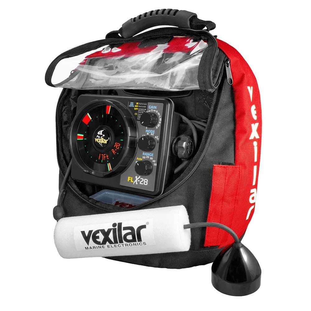 Vexilar FLX-28 Pro Pack II ProView Ice-Ducer con Soft Pack PPLI28PV