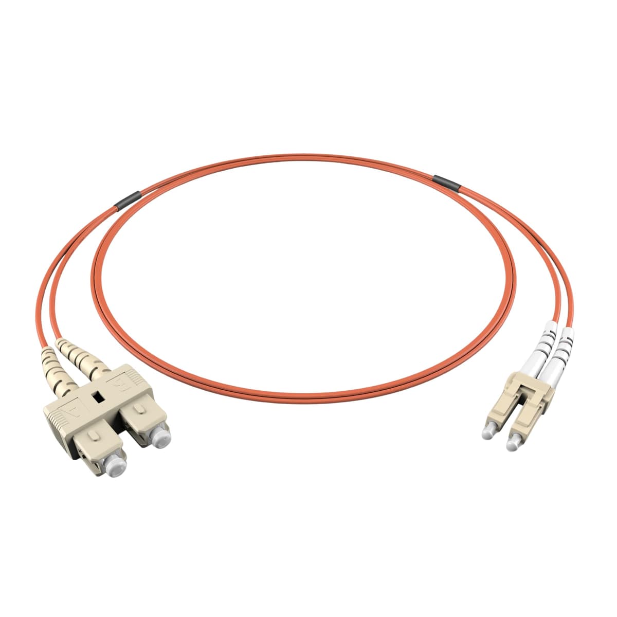 FCD Cable de fibra OM1 LC a SC 1000 m, multimodo 62.5/125, duplex FCDUS53v169