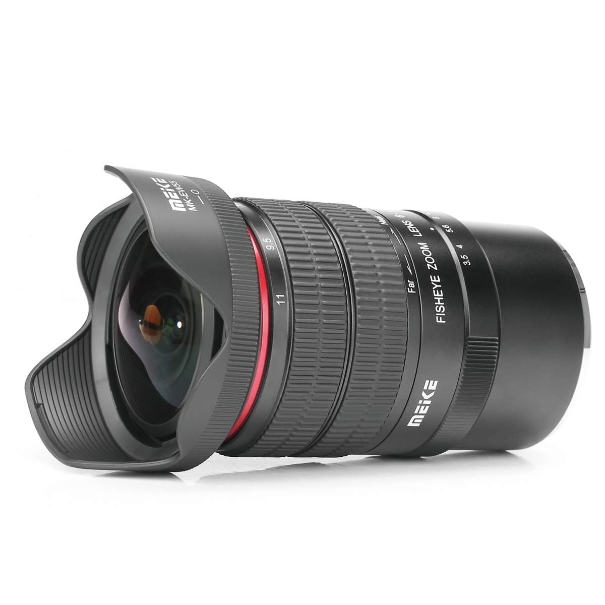 Meike MK 6-11 mm f/3.5 - Lente Fisheye Zoom para MFT (APS-C) MK-0611MF