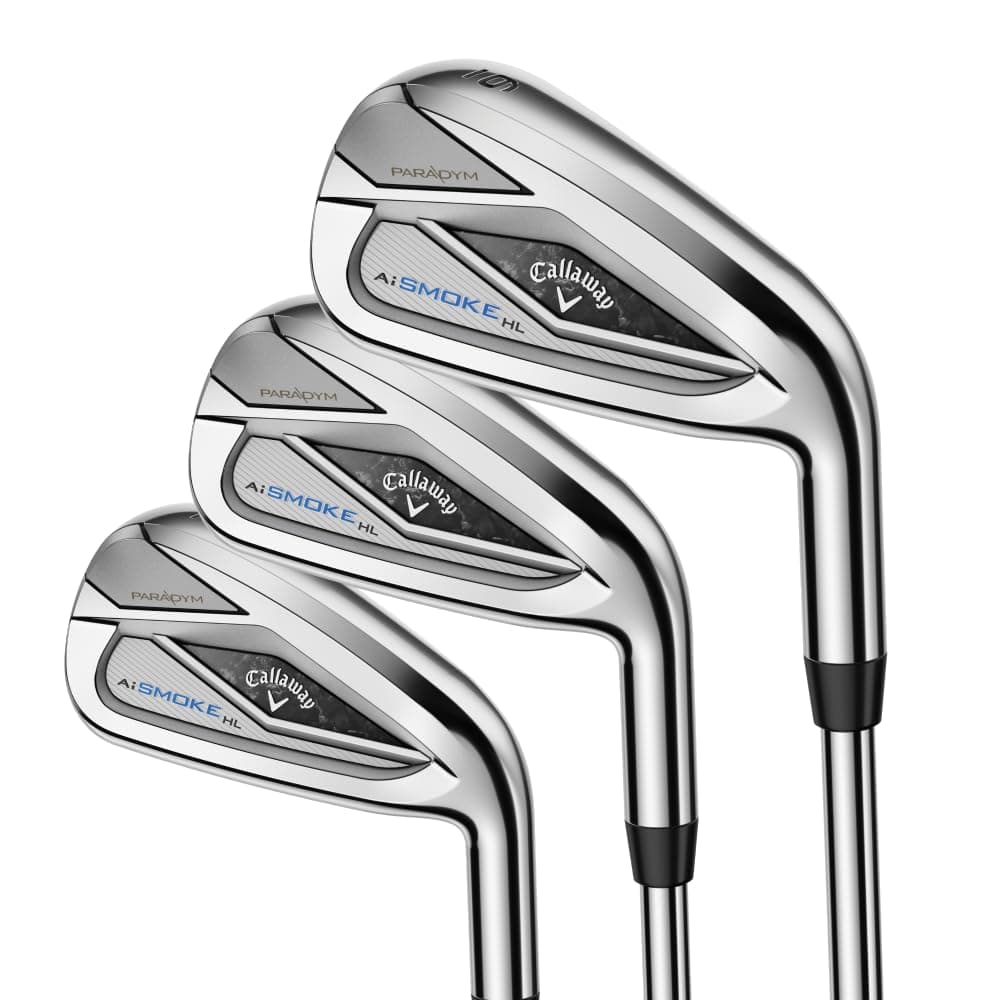 Callaway Paradym Ai Smoke HL Juego de Hierros para zurdos 5-PW - Graphite Light 4J555054X1006